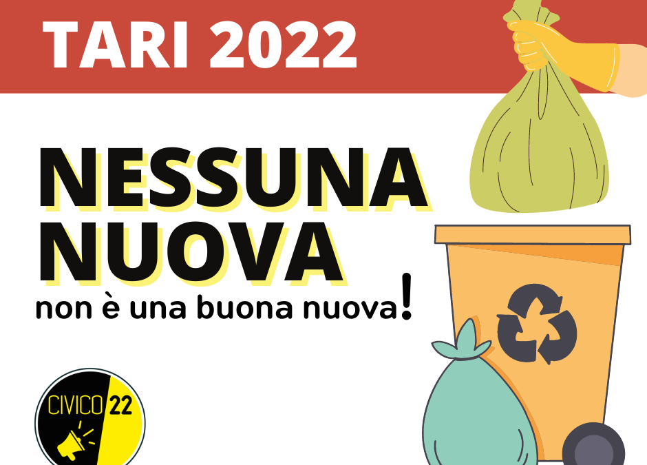 TARI 2022 , Megna: “Nessuna nuova non è buona nuova a Benevento”