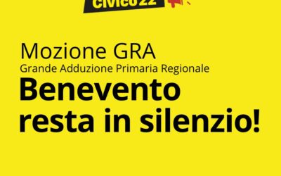 Mozione GRA, Benevento resta in silenzio!